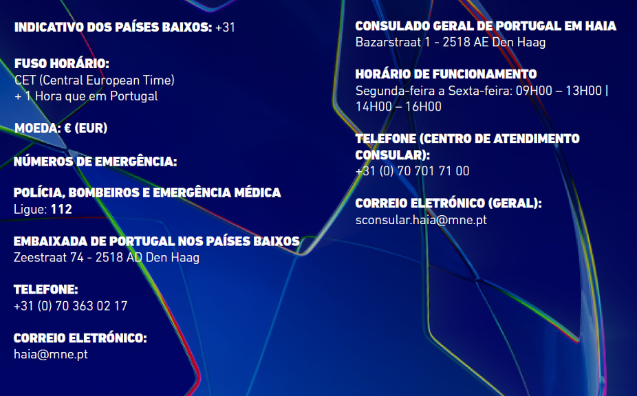 Informações para os adeptos do Benfica