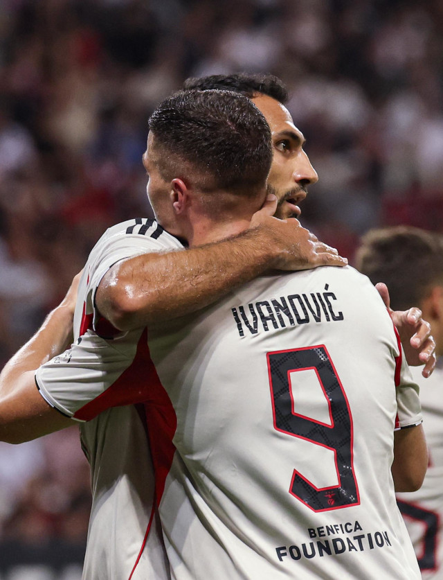 Festejos do Benfica