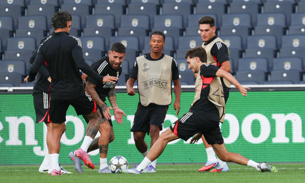 Treino do Benfica