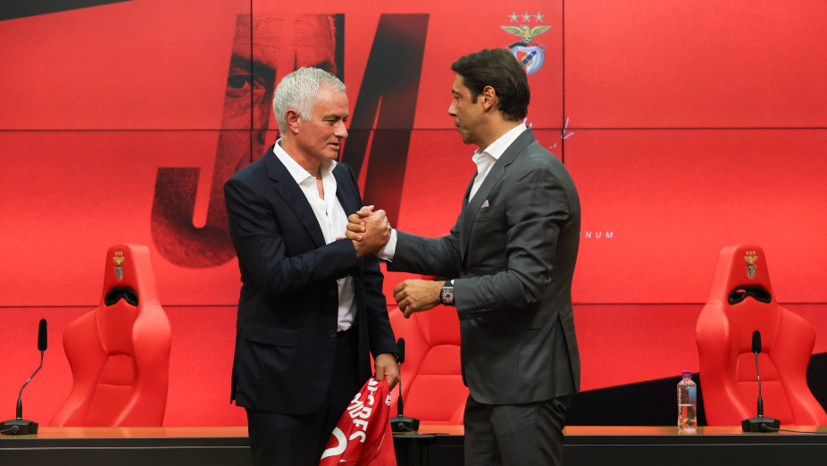 José Mourinho e Rui Costa