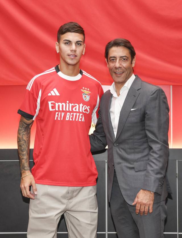 Barrenechea com o Presidente Rui Costa