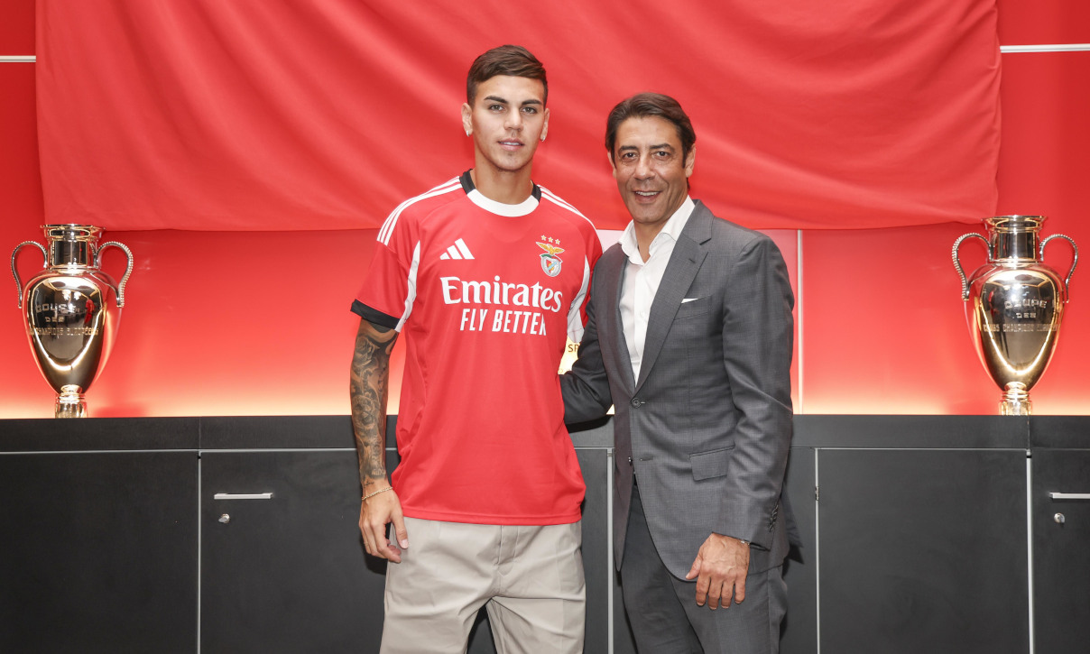 Barrenechea e Presidente Rui Costa
