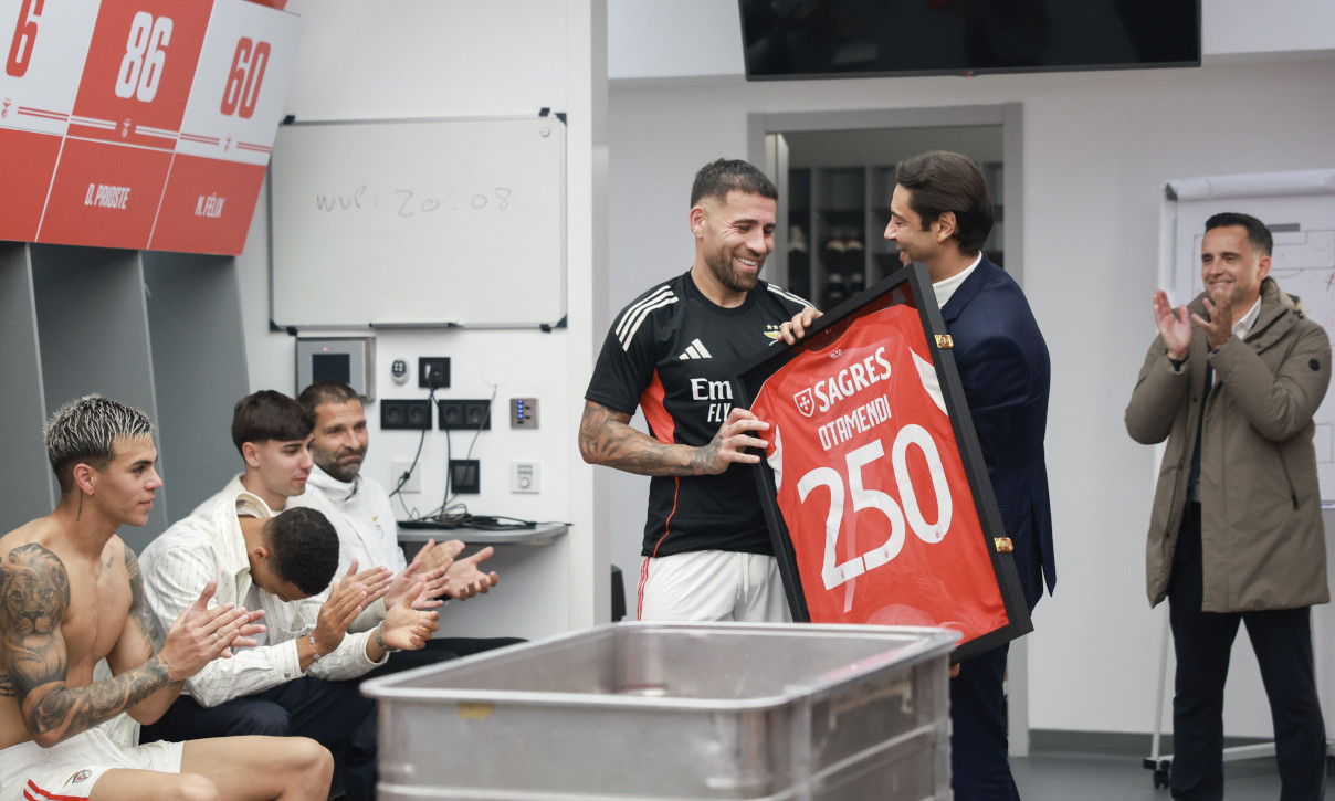 Otamendi 250 jogos