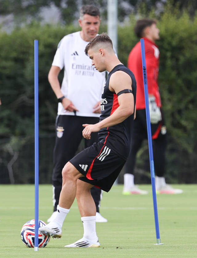 Dahl no treino em Tampa