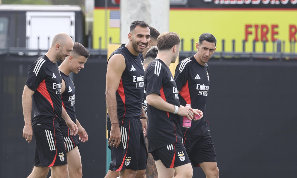 Treino do Benfica