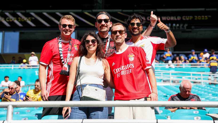 Adeptos do Benfica