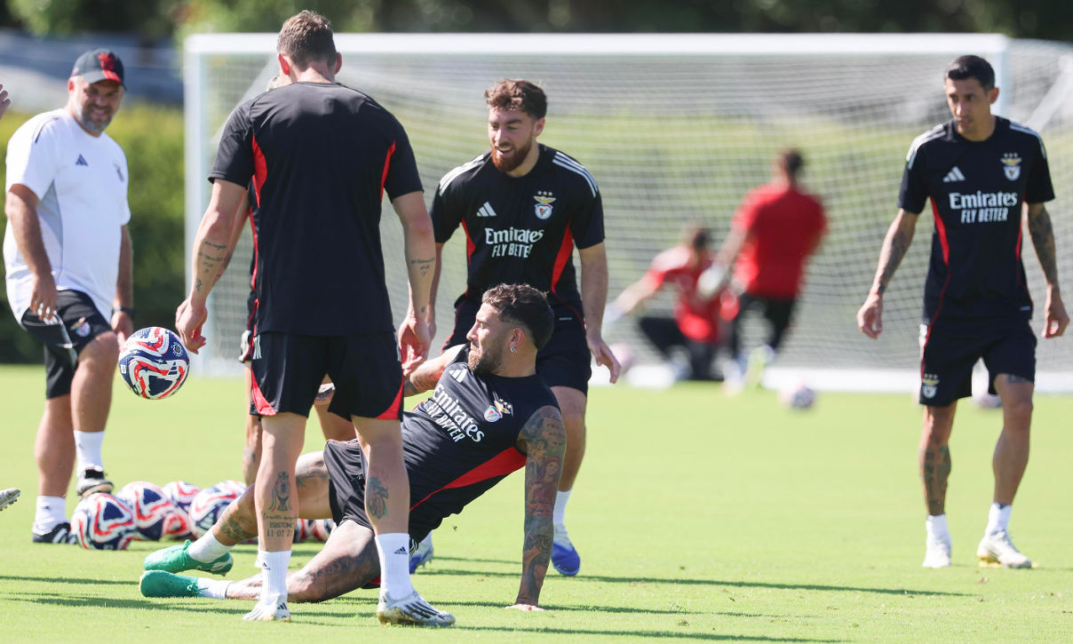 Treino do Benfica, Mundial de Clubes, em Tampa