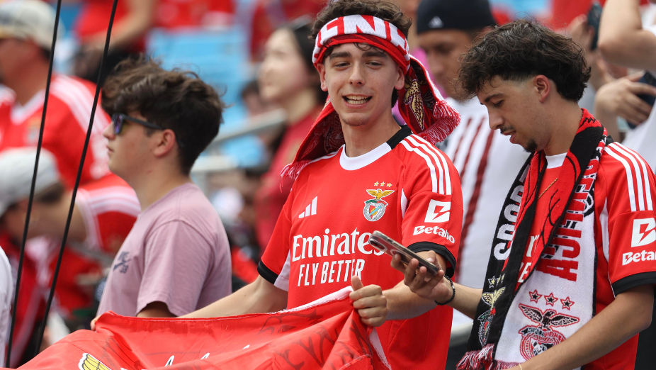 Adeptos do Benfica