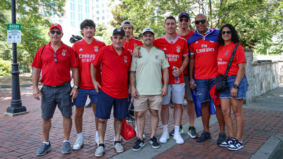 Adeptos do Benfica em Charlotte, no Mundial de Clubes