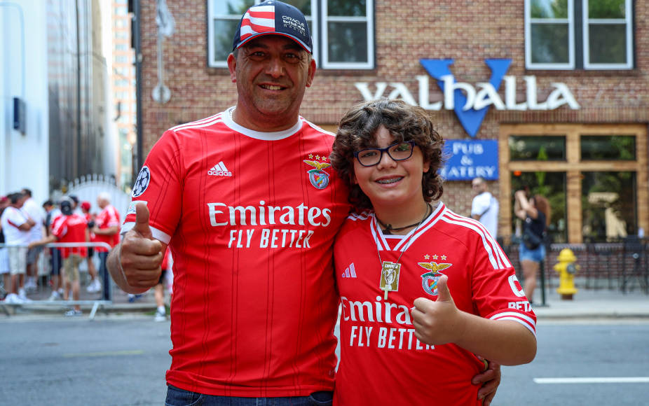 Adeptos do Benfica em Charlotte, no Mundial de Clubes