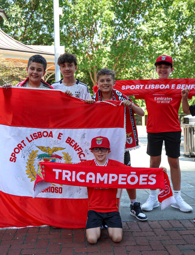 Adeptos do SL Benfica em Charlotte