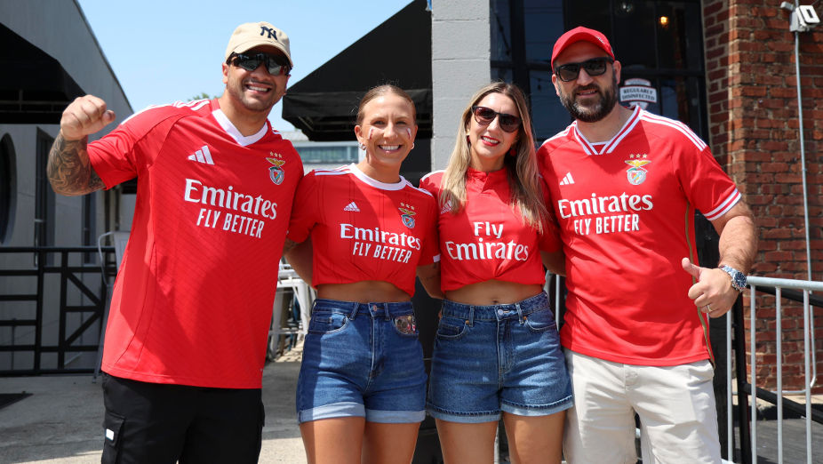 Adeptos do Benfica em Charlotte