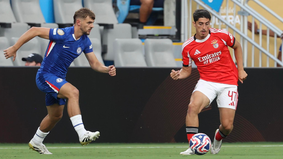 Tiago Gouveia no Benfica-Chelsea, Mundial de Clubes
