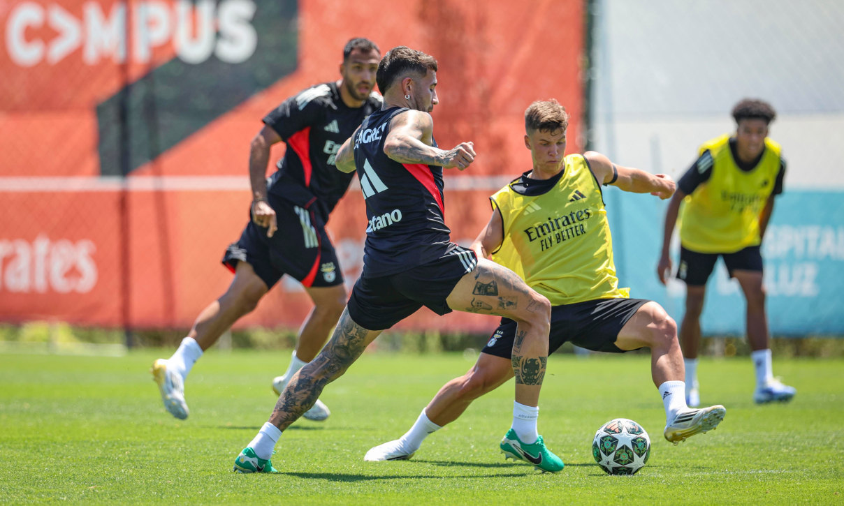 Treino do Benfica