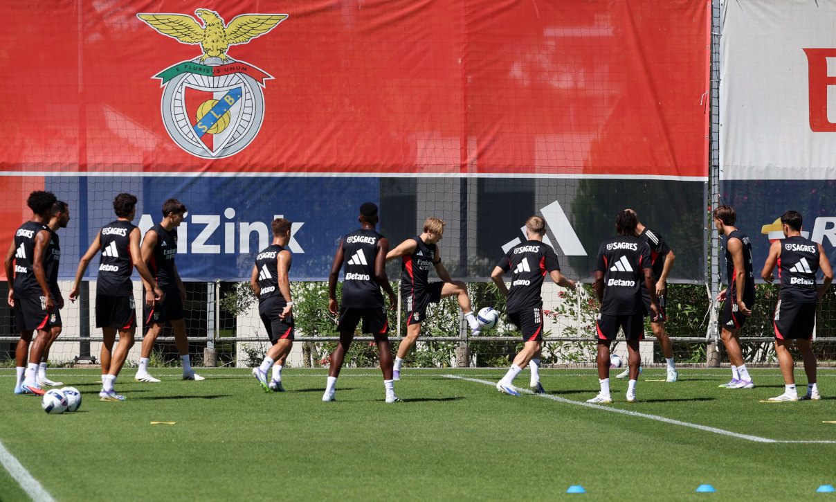 Treino do Benfica 