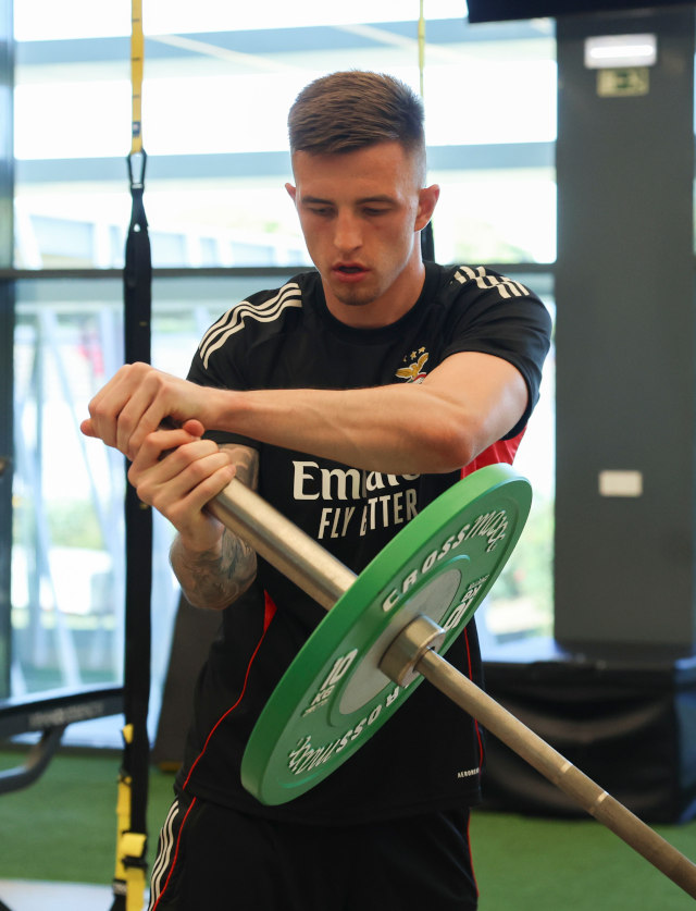 Treino do Benfica 
