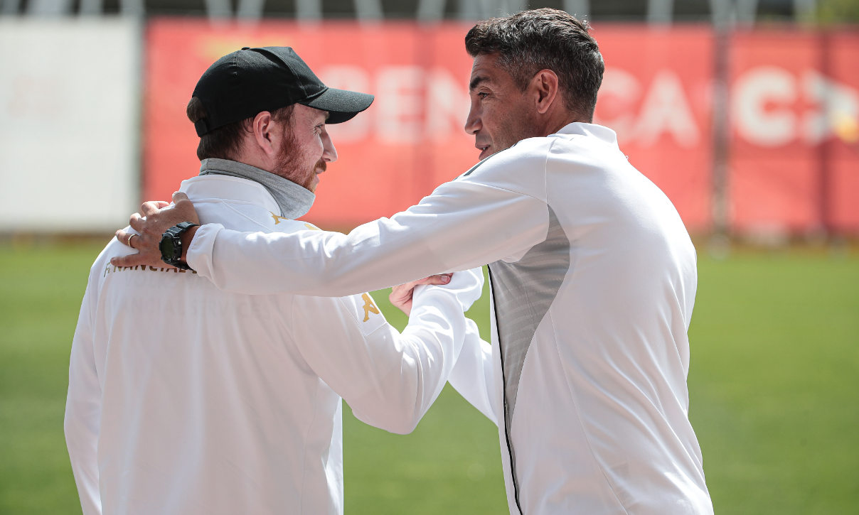 Bruno Lage e Ian Cathro