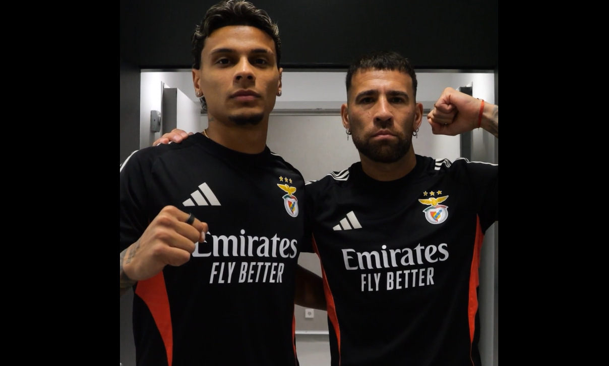 Richard Ríos e Otamendi