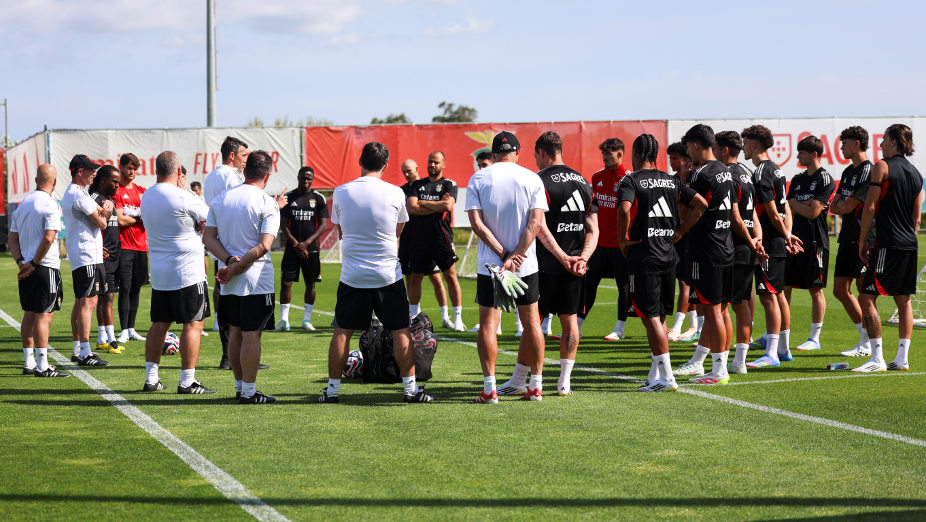 Treino do Benfica