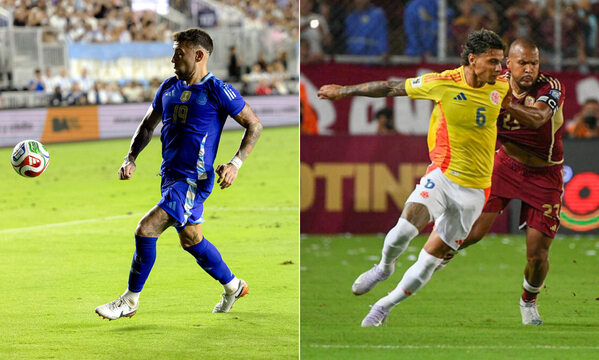 Otamendi and Richard Ríos