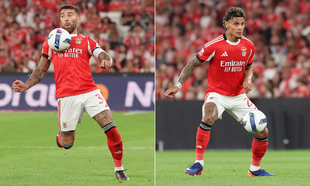 Otamendi e Richard Ríos