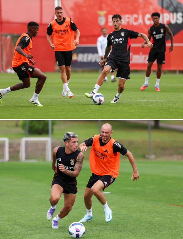 Treino do Benfica