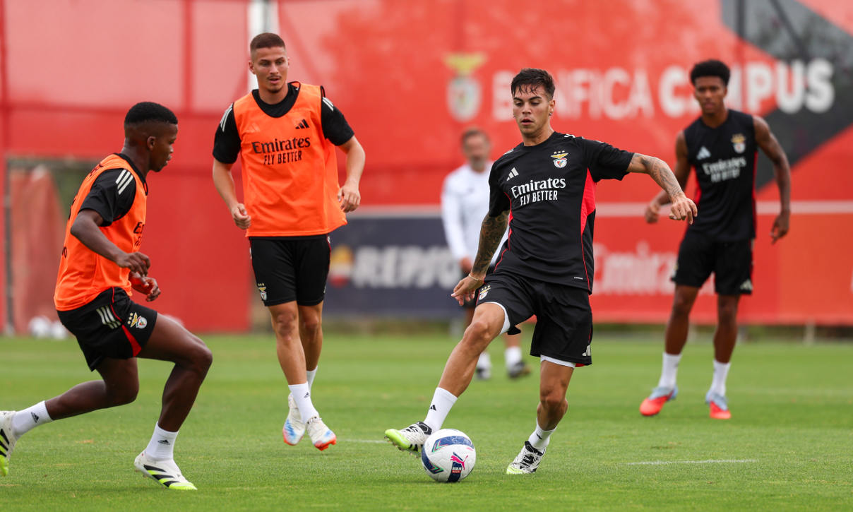 Treino do Benfica