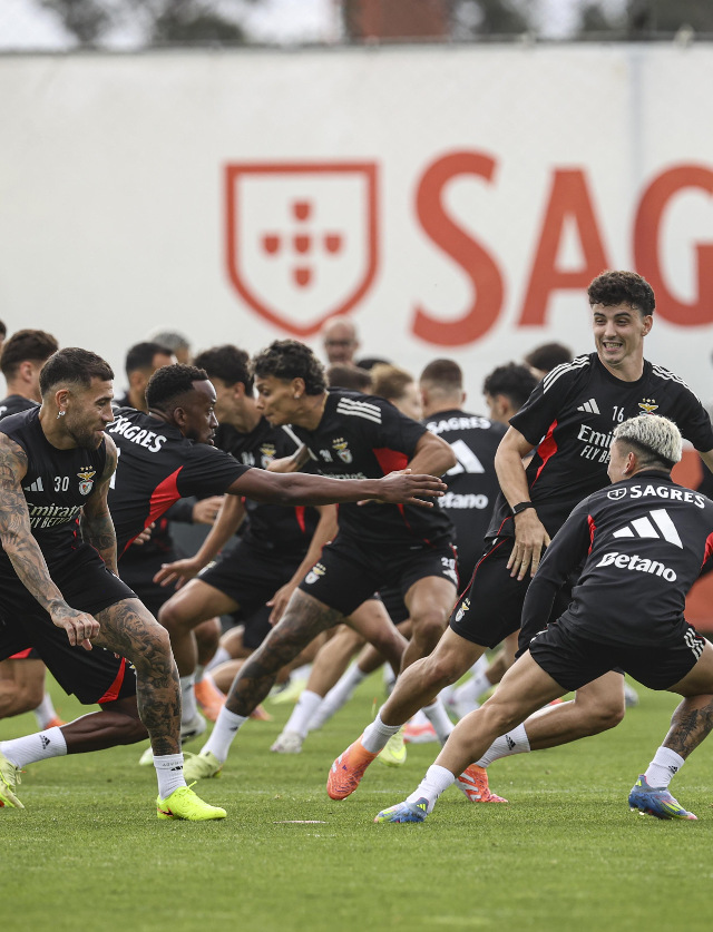 Treino do Benfica