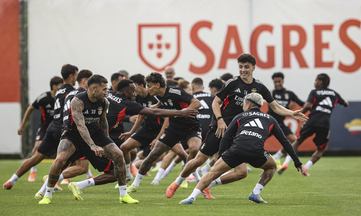 Treino do Benfica