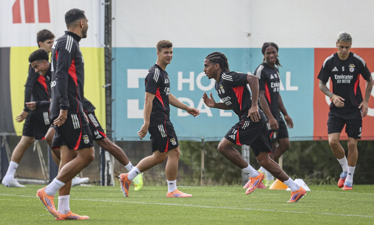Treino do Benfica