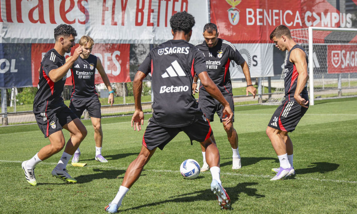 Treino Benfica