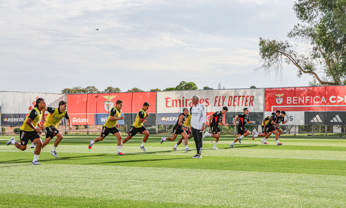 Treino do Benfica