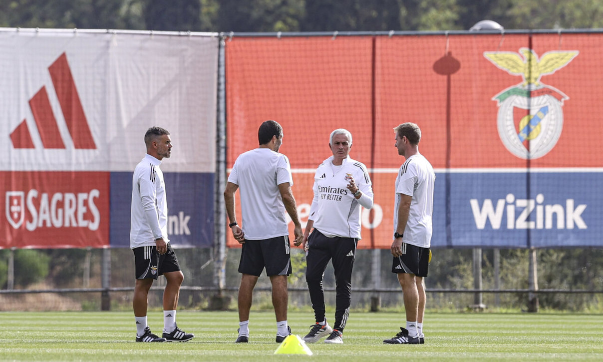 Treino Benfica