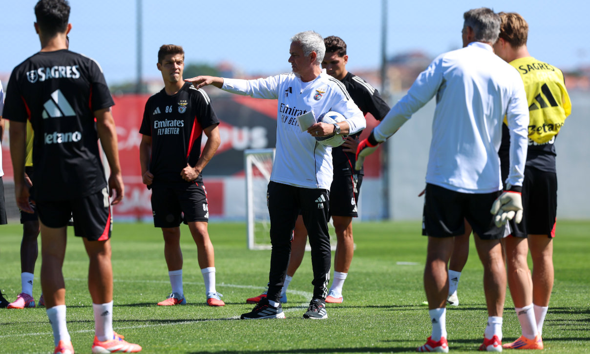 Treino Benfica