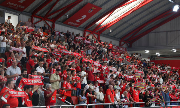 Adeptos do Benfica