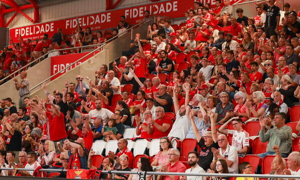 Adeptos do Benfica