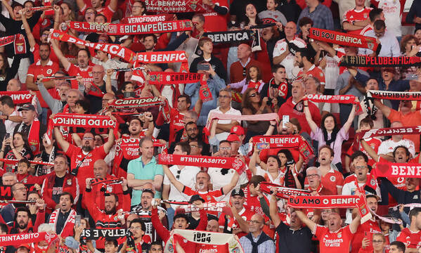Adeptos do Benfica