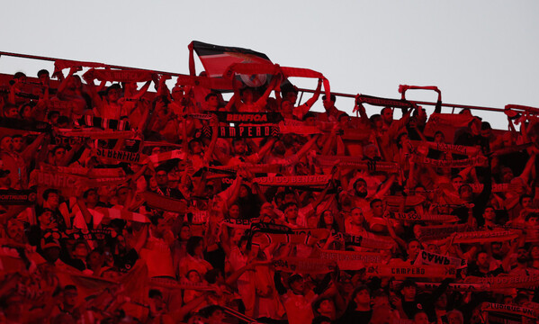 Adeptos do Benfica