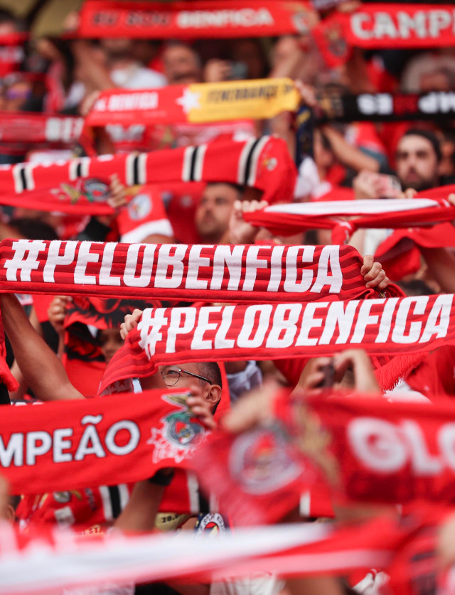 Adeptos do Benfica