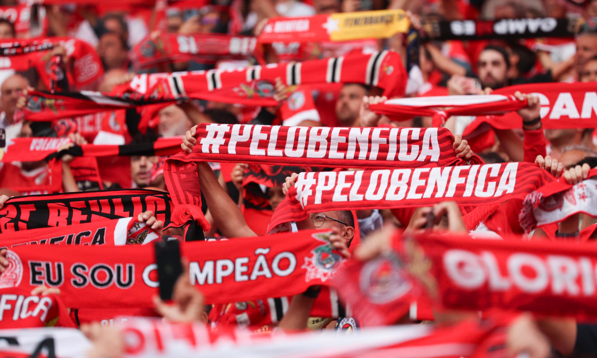 Adeptos do Benfica