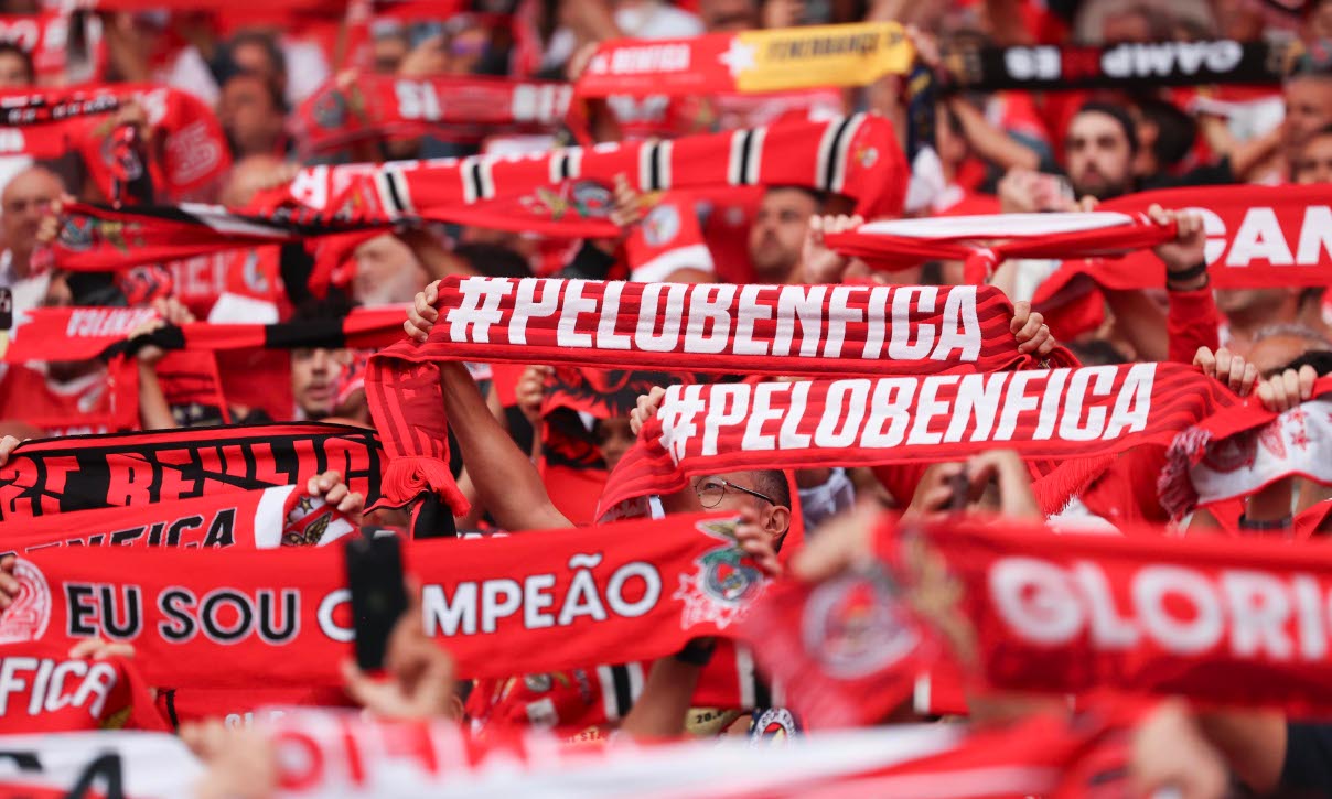 Adeptos do Benfica