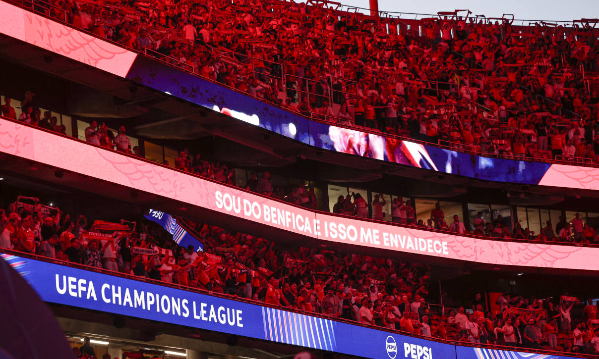 Adeptos do Benfica