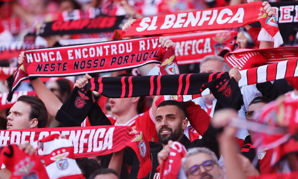 Adeptos do Benfica
