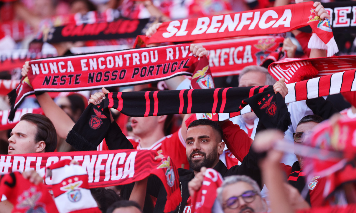 Adeptos do Benfica