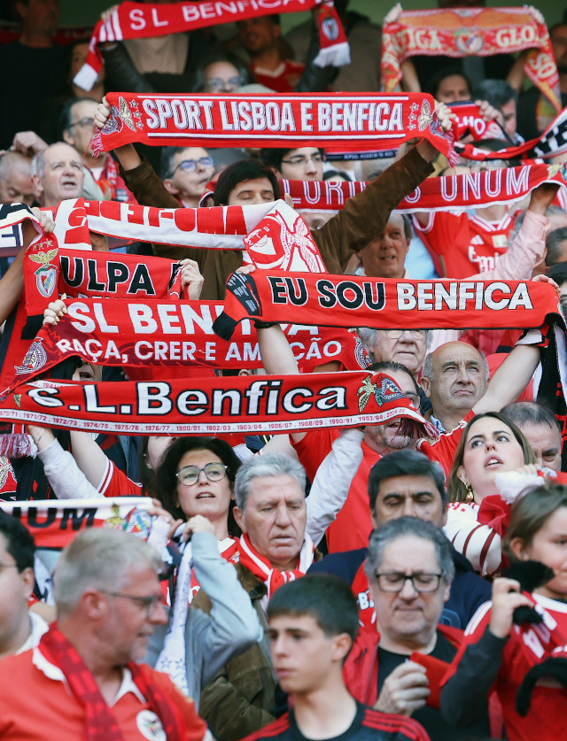 Adeptos do Benfica