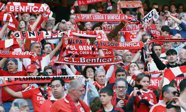 Adeptos do Benfica