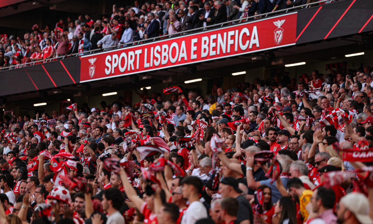 Adeptos do Benfica