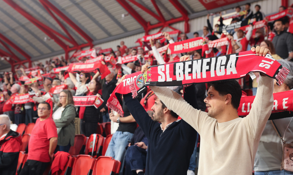 Adeptos do Benfica