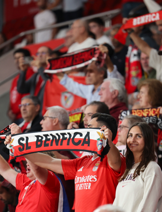 Adeptos do Benfica