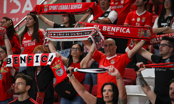 Adeptos do Benfica